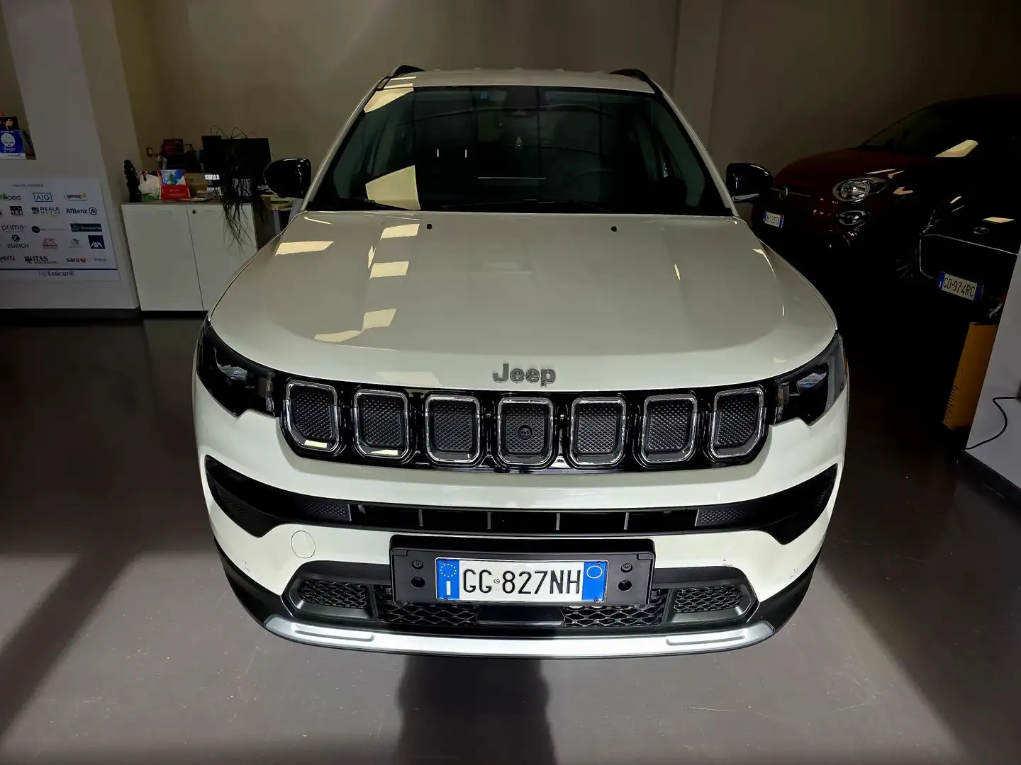 Jeep Compass Compass II 2021 1.6 mjt Limited 2wd 130cv Blanc - 2