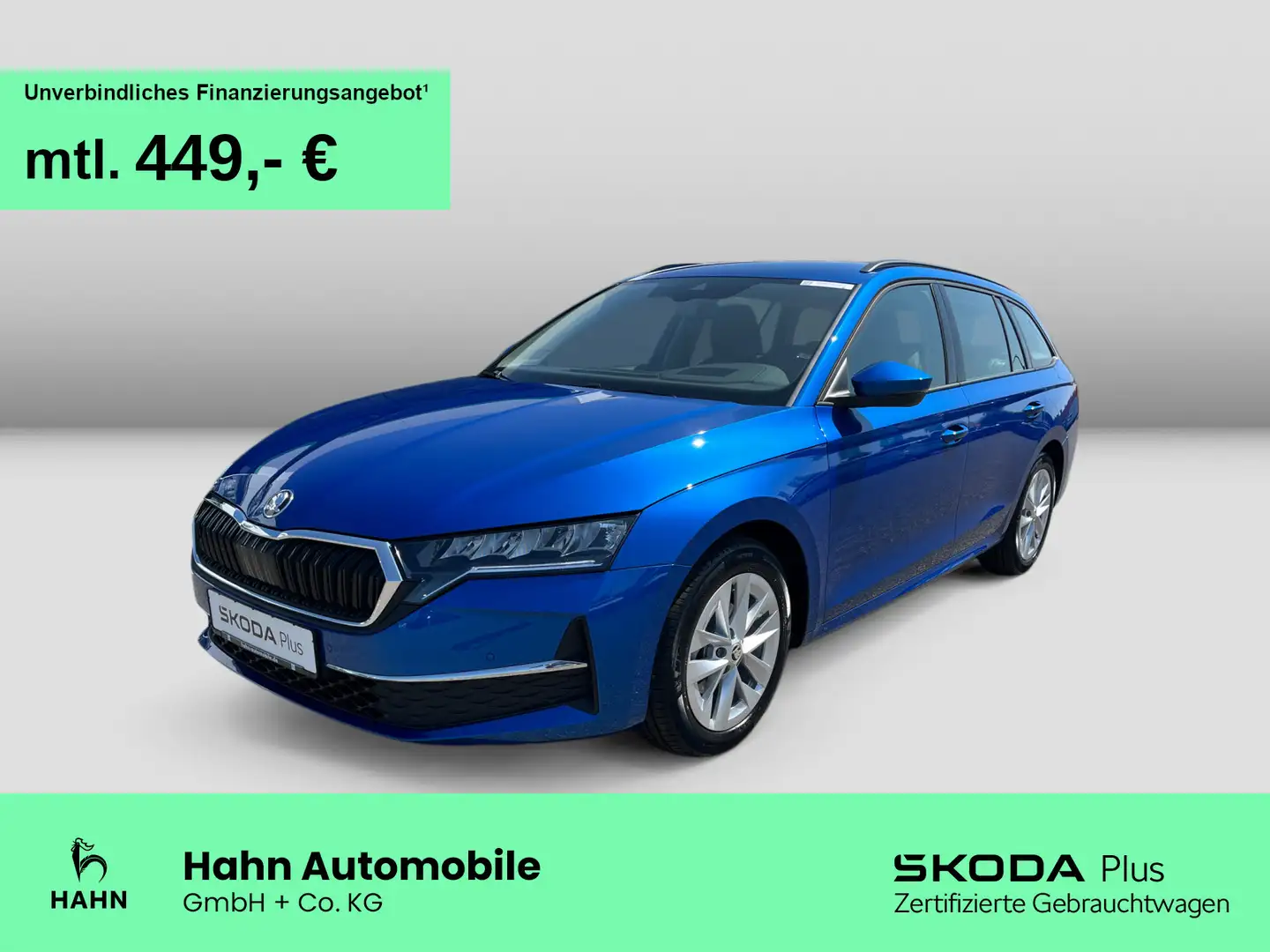 Skoda Octavia Combi 2.0TDI DSG Selection HUD AHK Stand Blau - 1