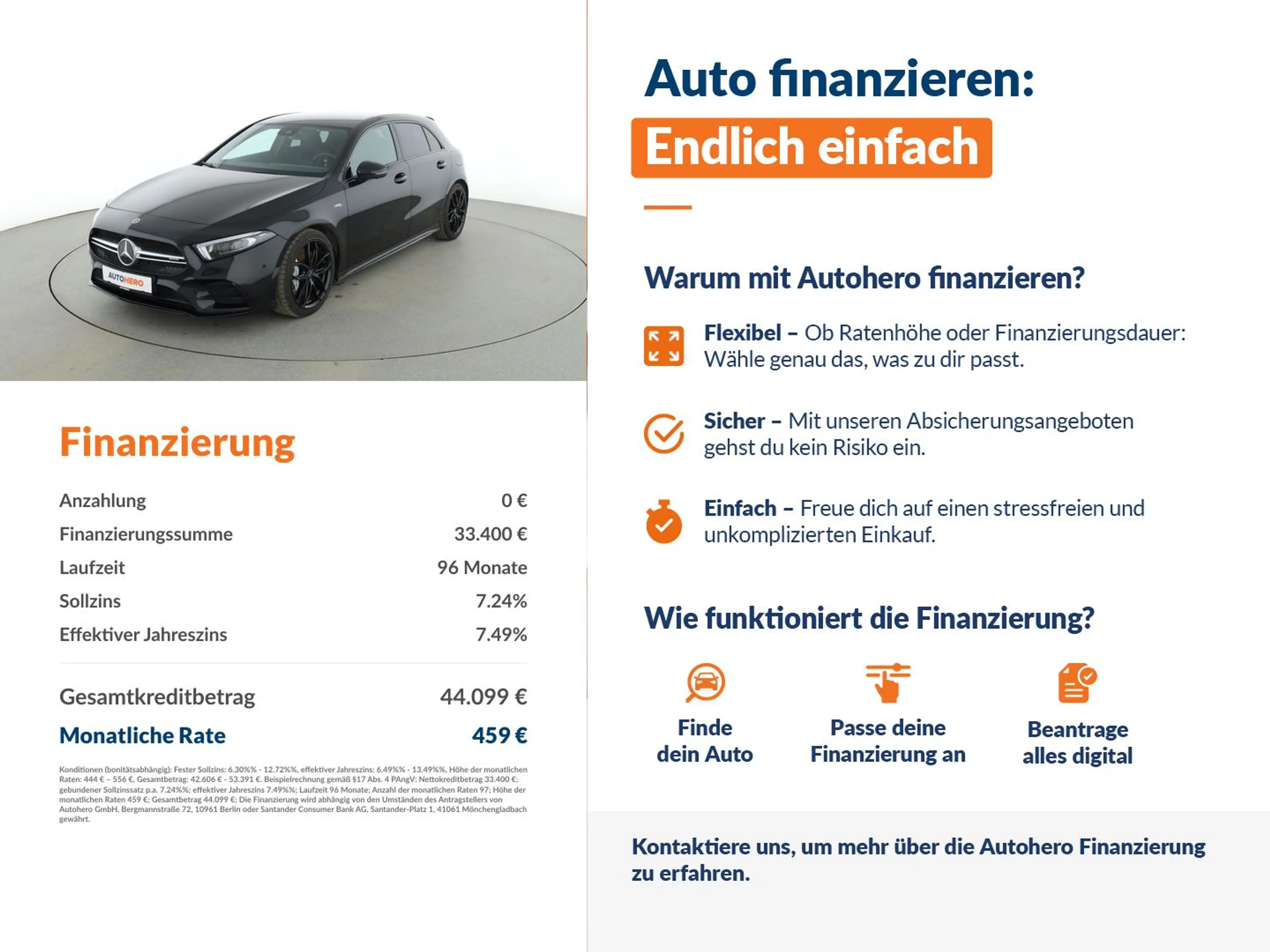 Mercedes-Benz A 35 AMG A 35 AMG 4Matic Aut.*NAV*LED*TEMP*360CAM*PDC*SHZ* — photo 2