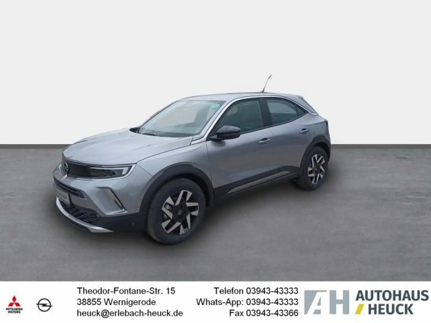 Opel Mokka-E Elegance Navi OBC 360 Kamera LED Apple CarPlay And Сірий - 1