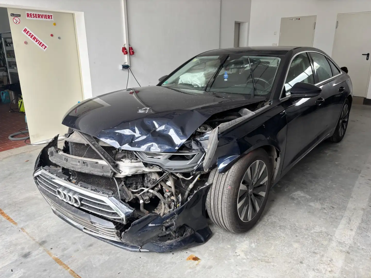 Audi A6 40 TDI sport*Matrix*AHK*Navi*Motor läuft! Matrix+A Bleu - 1