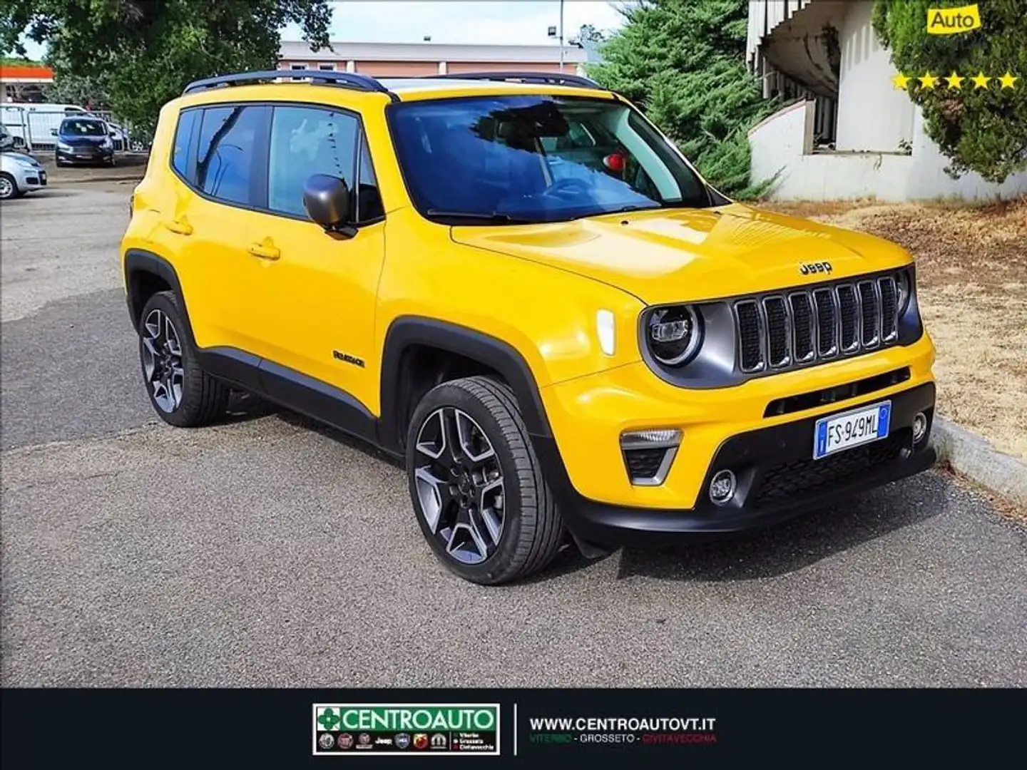 Jeep Renegade 2.0 mjt Limited 4wd 140cv Giallo - 1