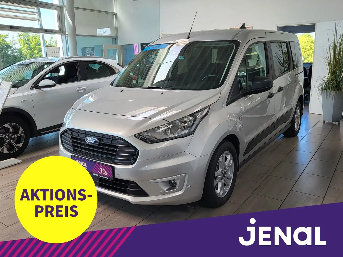 Ford Grand Tourneo Connect Sitzheiz., Klima,PDC v+h. Plateado - 1