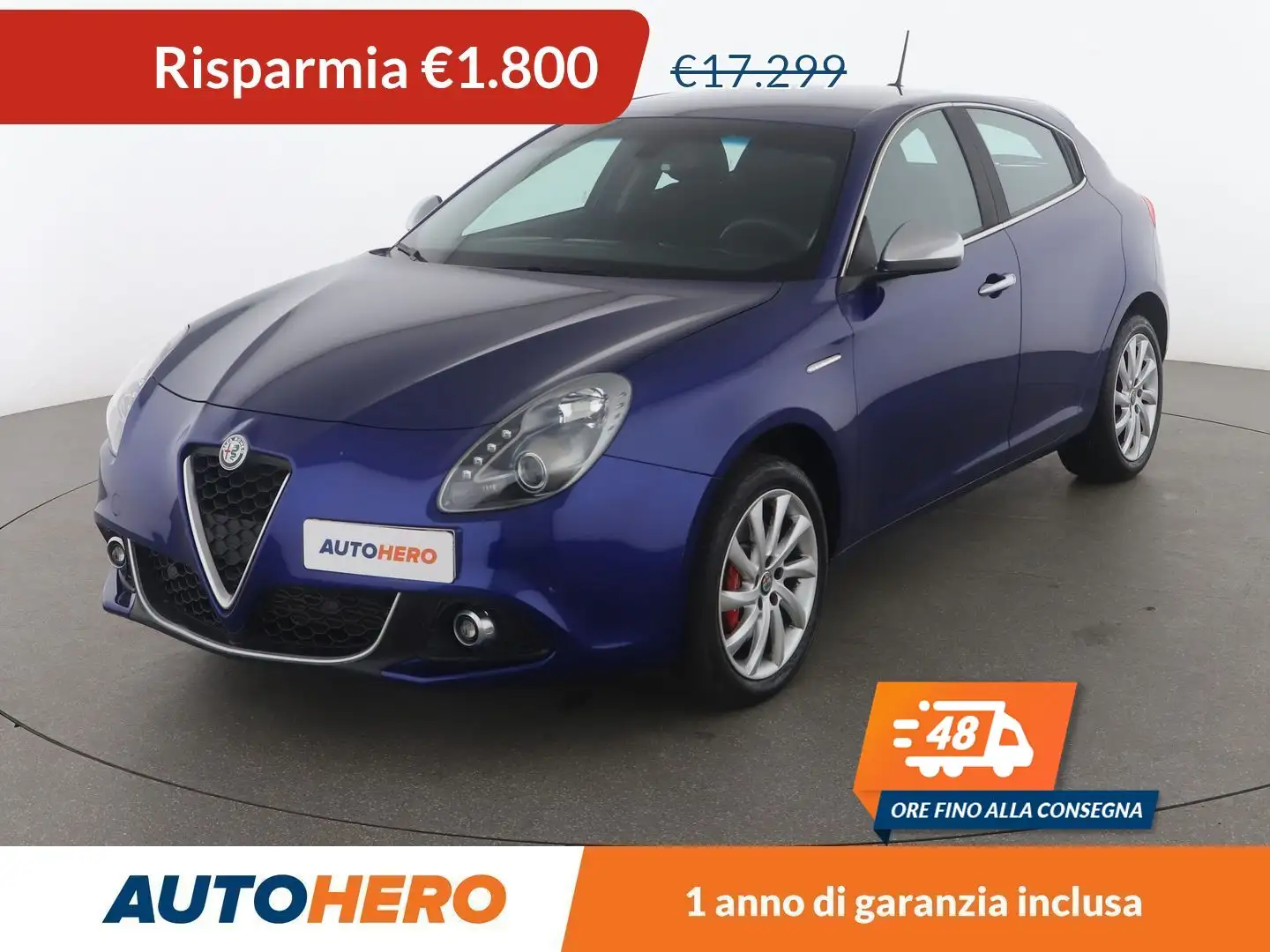 Alfa Romeo Giulietta 1.4 Turbo Super Modrá - 1