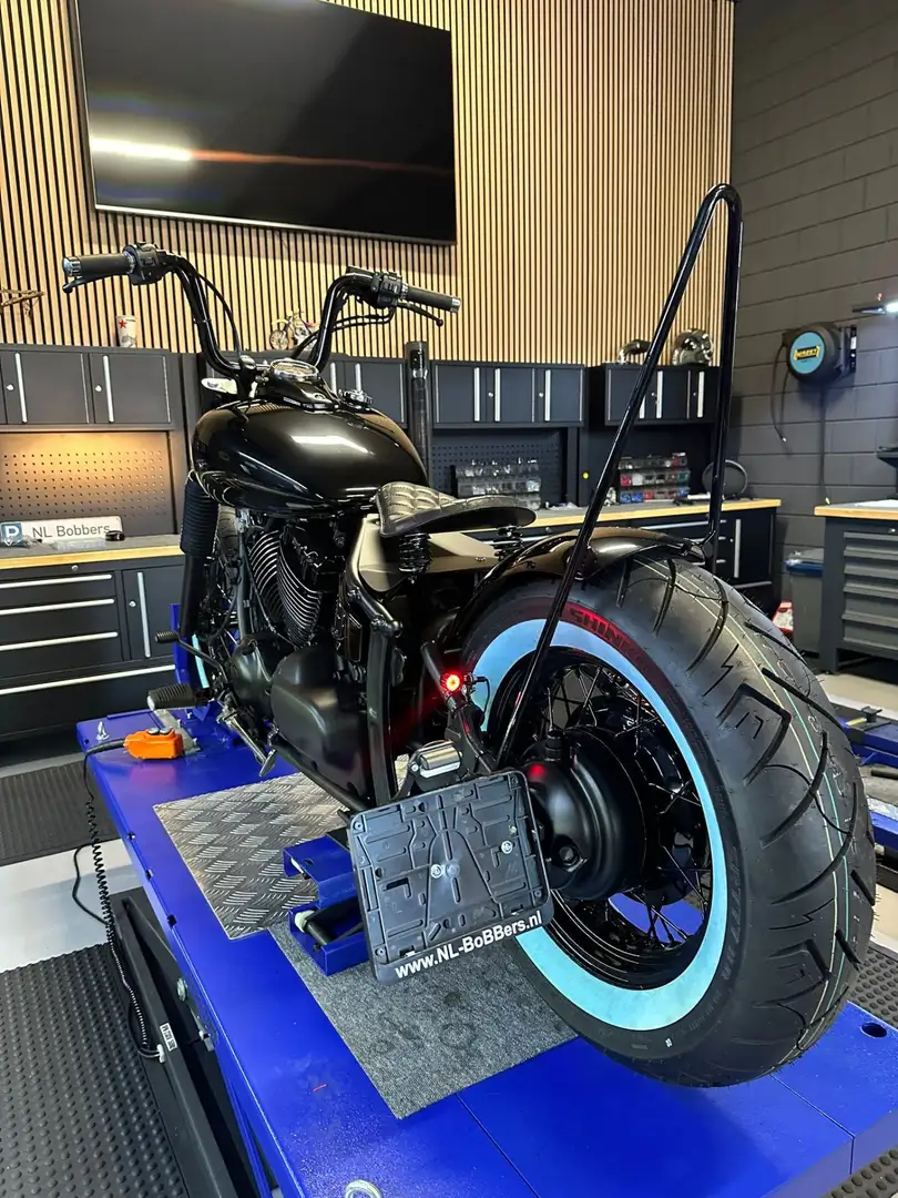 Yamaha XVS 650 yamaha dragstar 650 bobber Zwart - 2