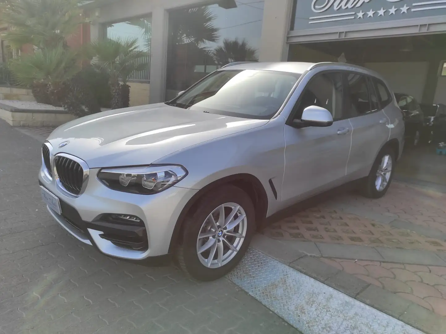 BMW X3 X3 sdrive18d mhev 48V auto Argento - 2
