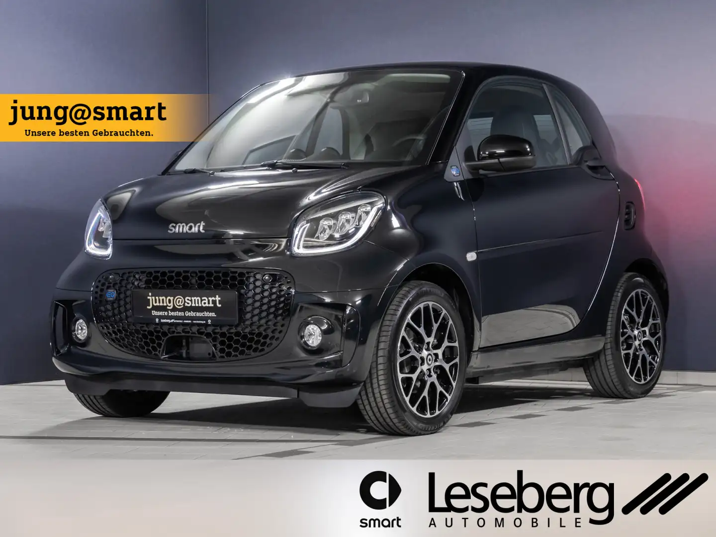 smart forTwo ForTwo Coupé EQ Prime LED/Pano/22 kW/JBL/Kamera/ Noir - 1