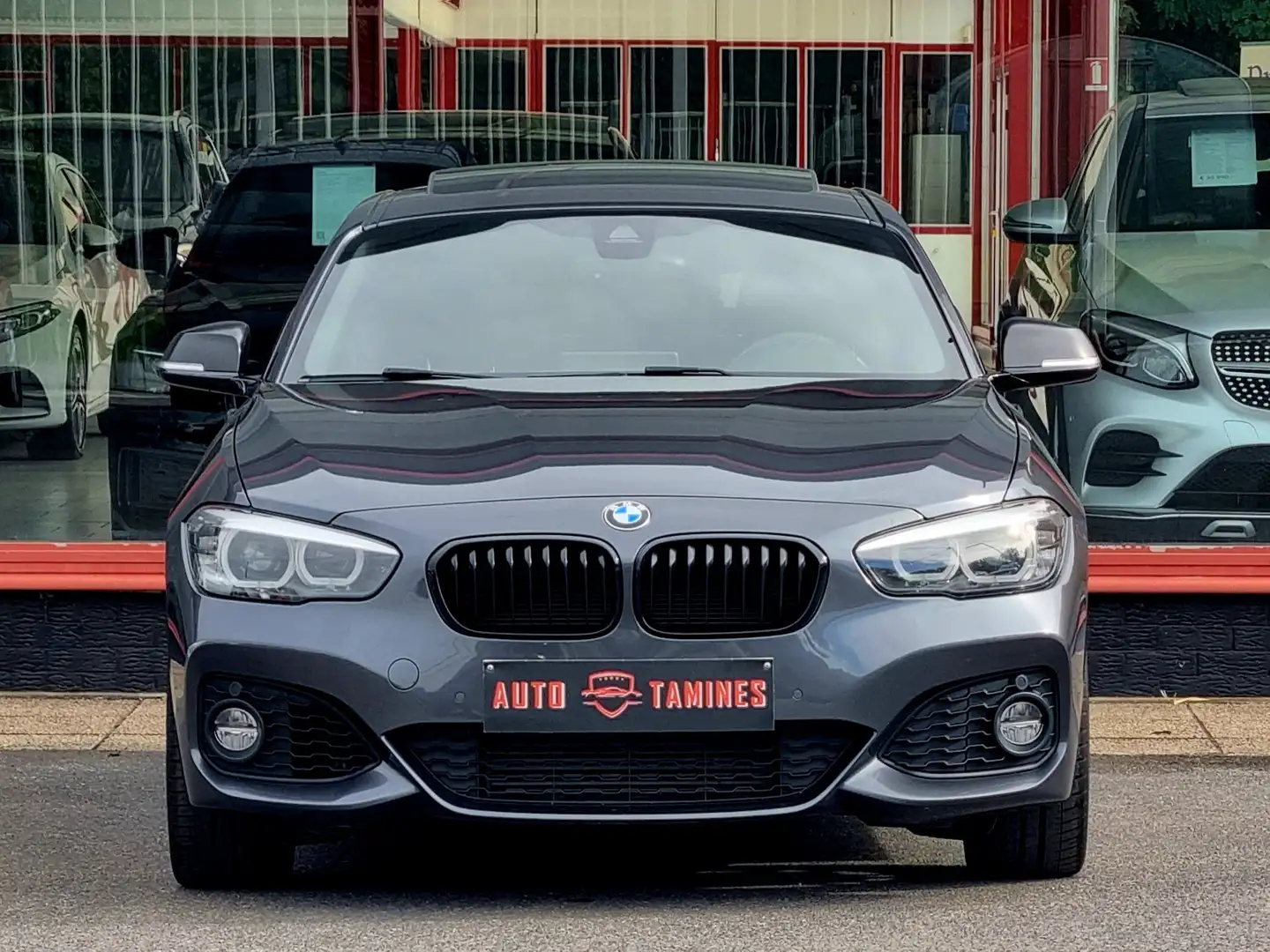 BMW 118 118i / Boite Auto / Pack M / Toit Ouvrant / Led Gris - 2