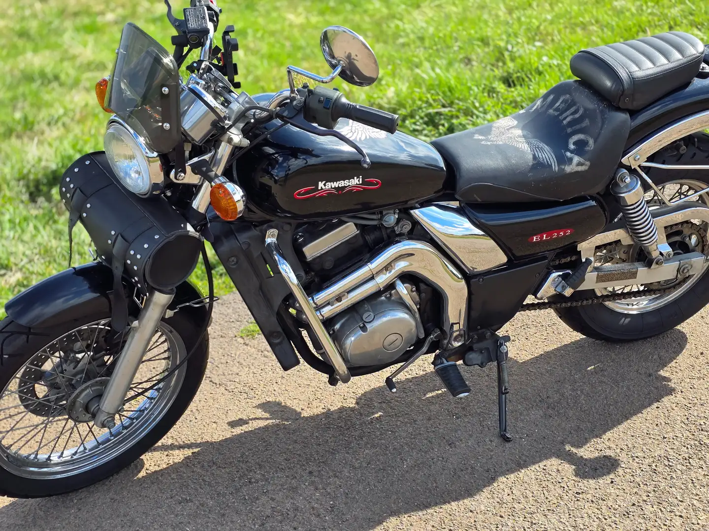 Kawasaki EL 252 Nero - 2