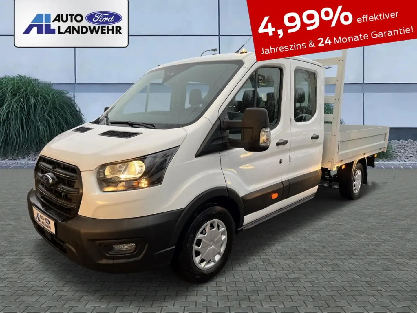 Ford Transit Pritsche 350 L3 Doppelkabine Trend Spurhal Bianco - 1