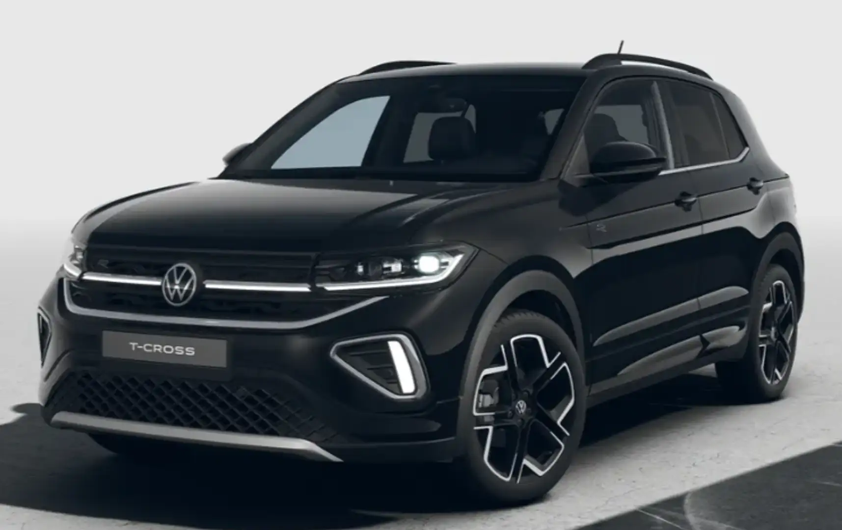 Volkswagen T-Cross 1.0 TSI 115 CV DSG R-Line Plus Nero - 1
