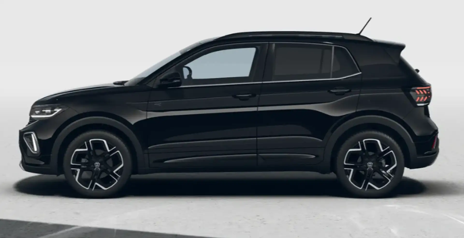 Volkswagen T-Cross 1.0 TSI 115 CV DSG R-Line Plus Nero - 2