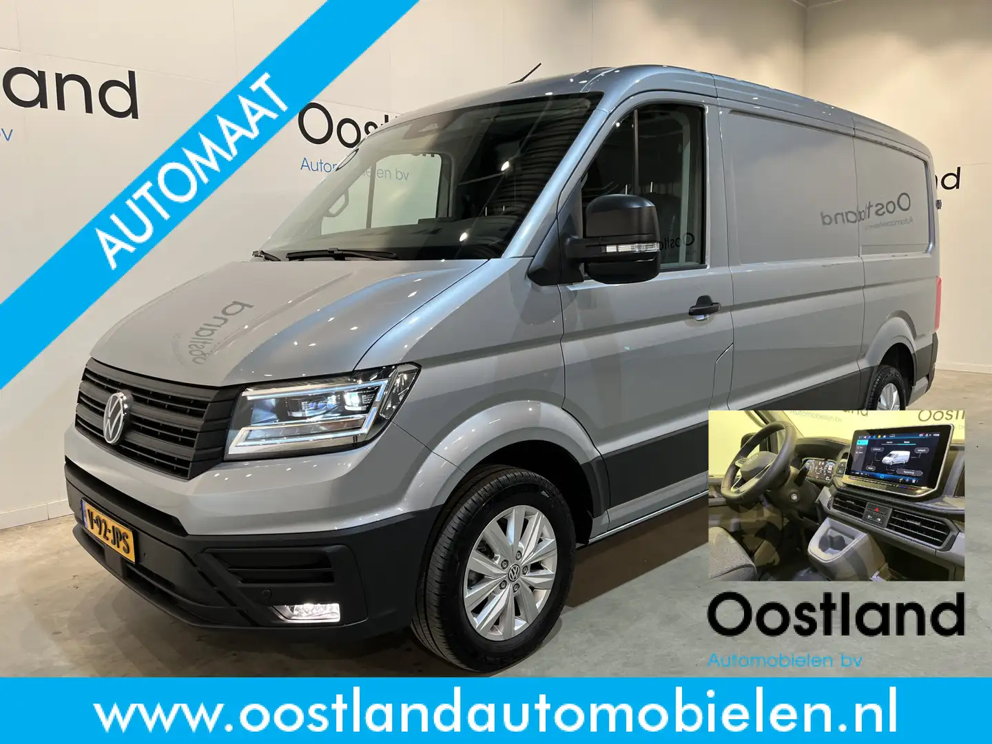 Volkswagen Crafter 2.0 TDI L3H2 140 PK Automaat / Euro 6 / Airco / Cr Grijs - 1
