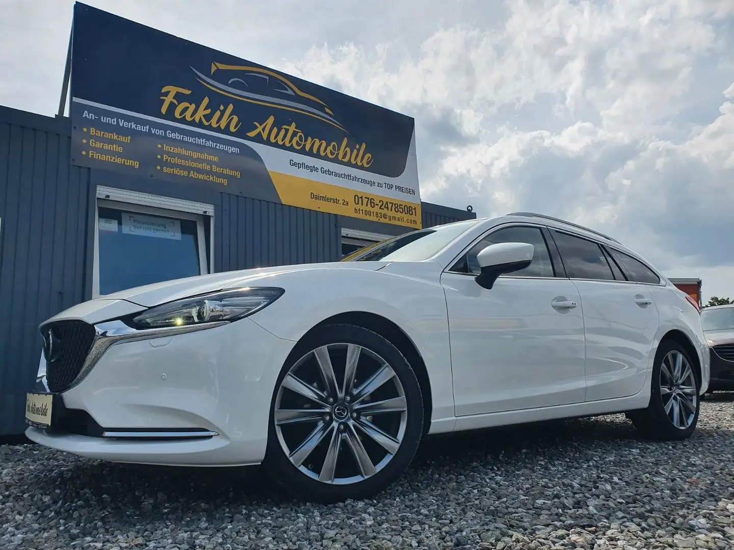 Mazda 6 Kombi Sports-Line.NAVI.8fachB.BOSE.LED-Packet Weiß - 1