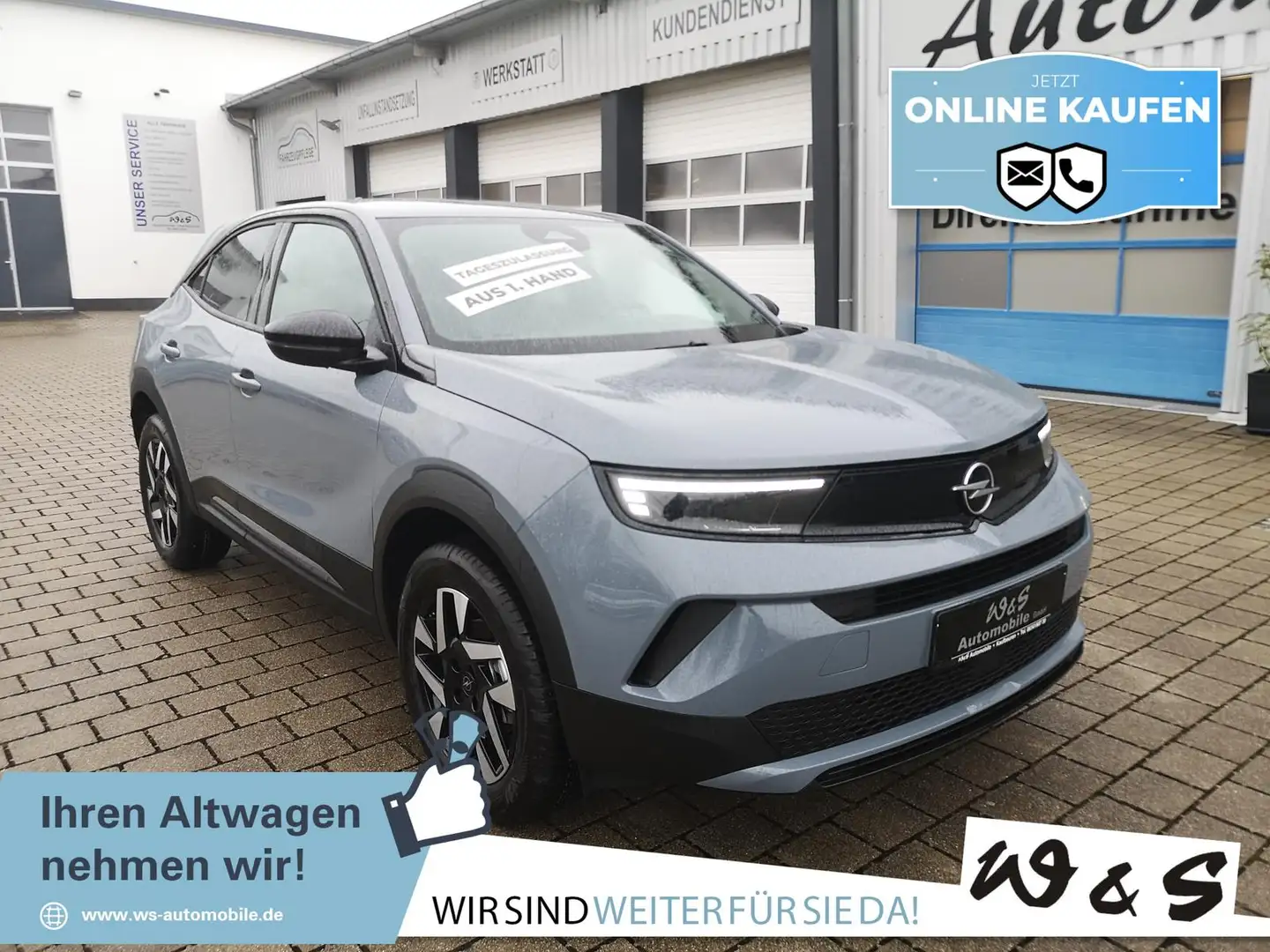 Opel Mokka 1.2 Turbo Edition Autom. Facel. Sitzh.*LED Gris - 1