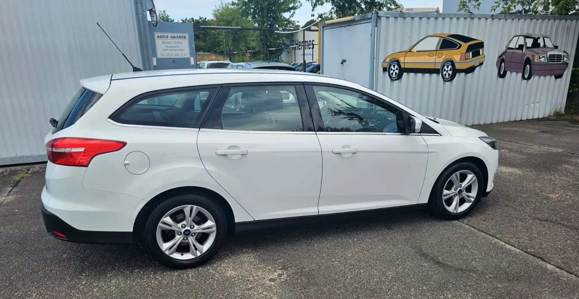 Ford Focus 1,0 EcoBoost Turnier.KLima.Navi.Kamera Blanc - 2