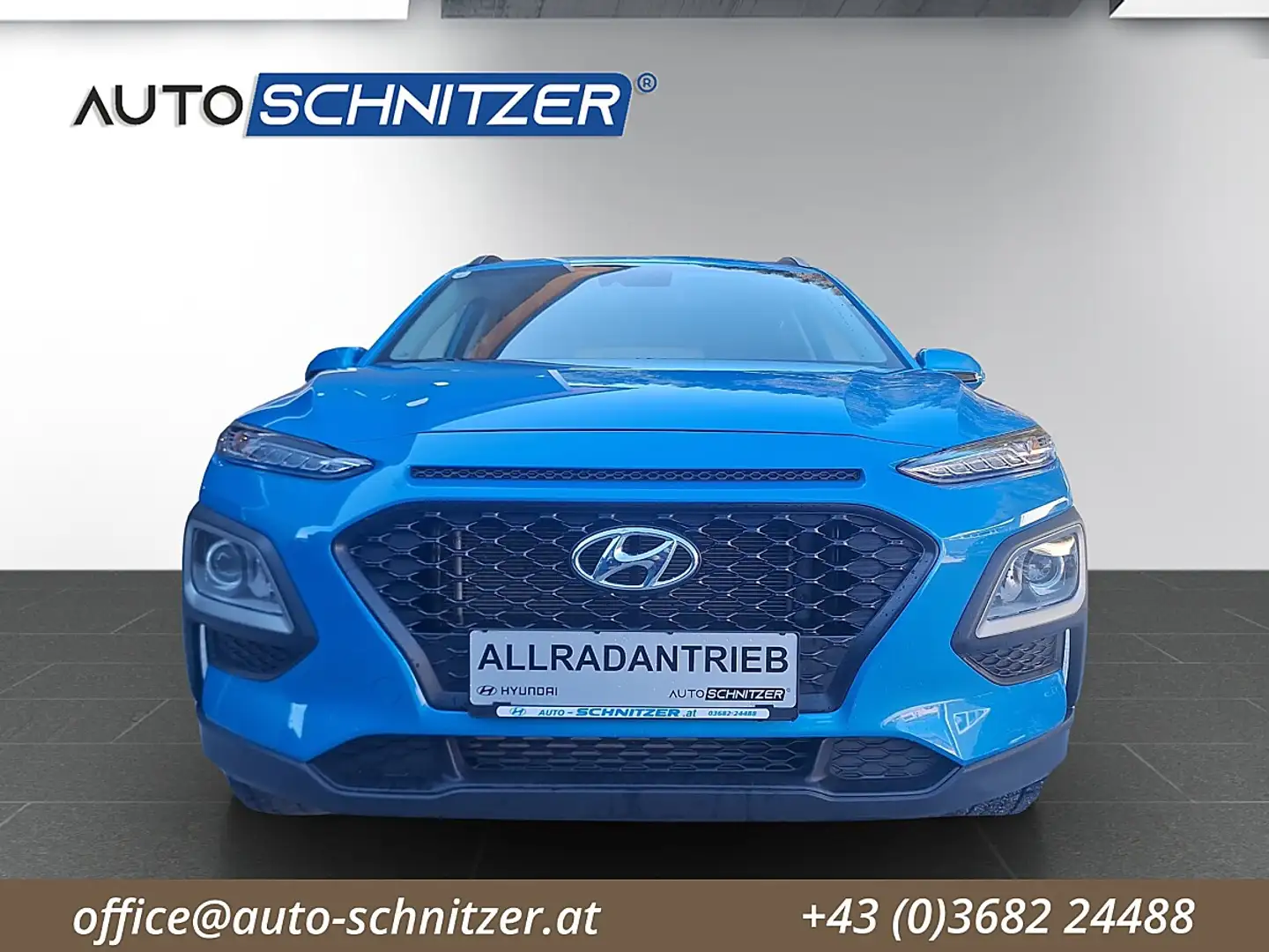 Hyundai KONA Kona 1,6 CRDi 4WD Level 3 Plus DCT Aut. Blau - 2