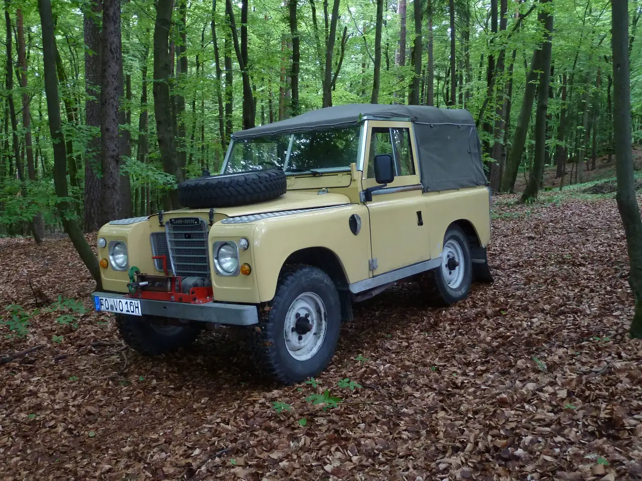 Land Rover Series Serie 3 88 Diesel verzinkter Rahmen, foto 1