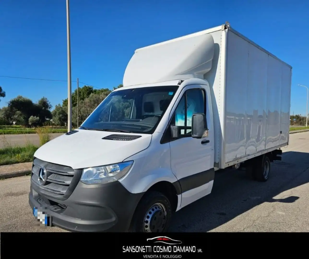 Mercedes-Benz Sprinter T43/35 414 CDI CASSA 8 BANCALI Blanc - 1