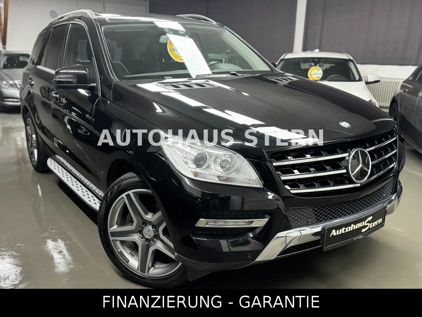 Mercedes-Benz ML 350 CDI Distronic+ AHK Spur RFK Standhz 8fach Czarny - 1