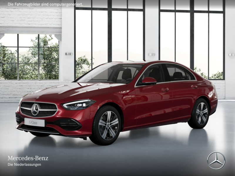 Mercedes-Benz C 180 AVANTG+360+AHK+LED+TOTW+KEYLESS+9G — photo 14