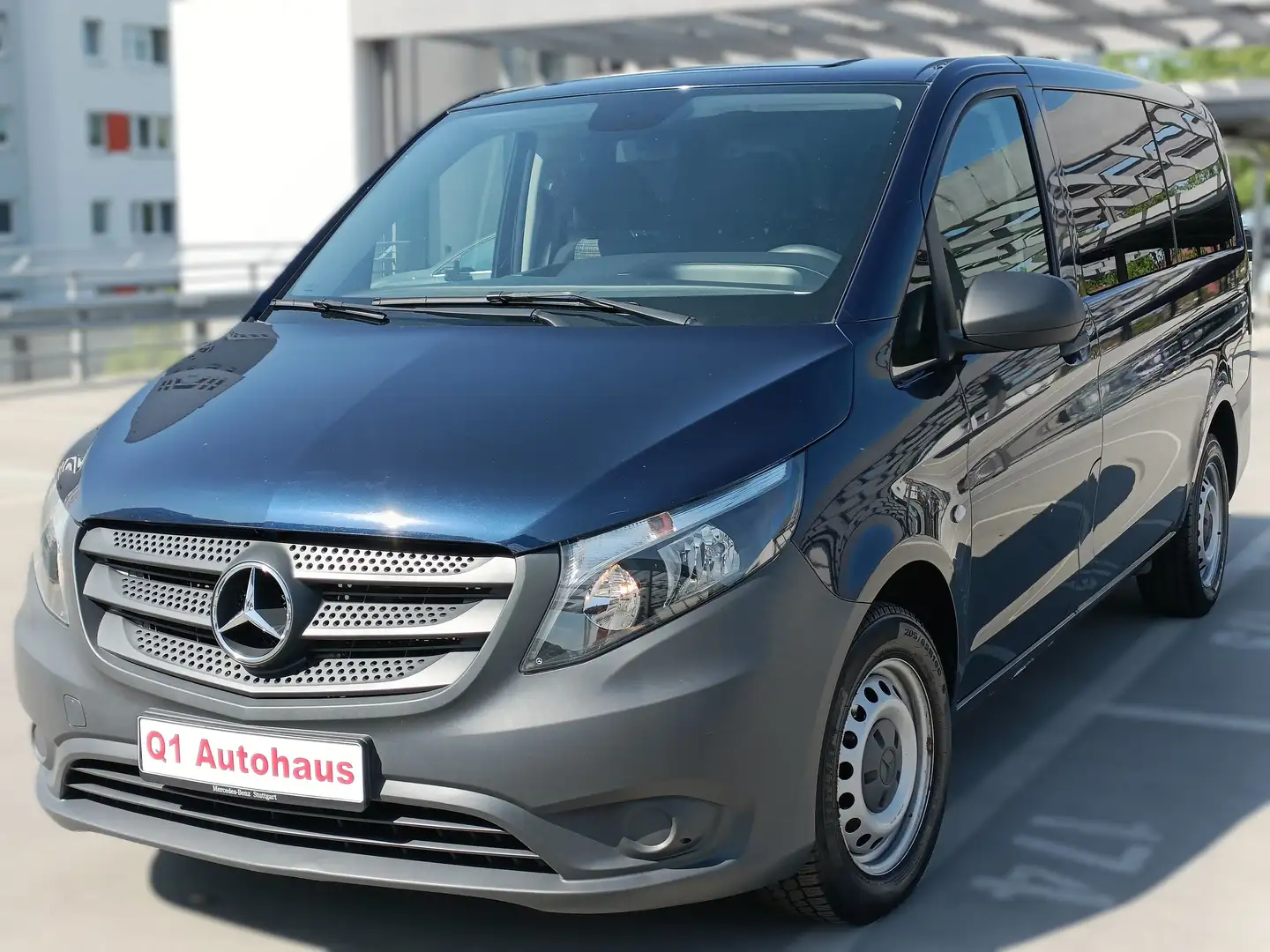 Mercedes-Benz Vito Tourer 116 CDI Pro lang 7G-T/KLIMA/TEM/9SITZE/AHK Blau - 1