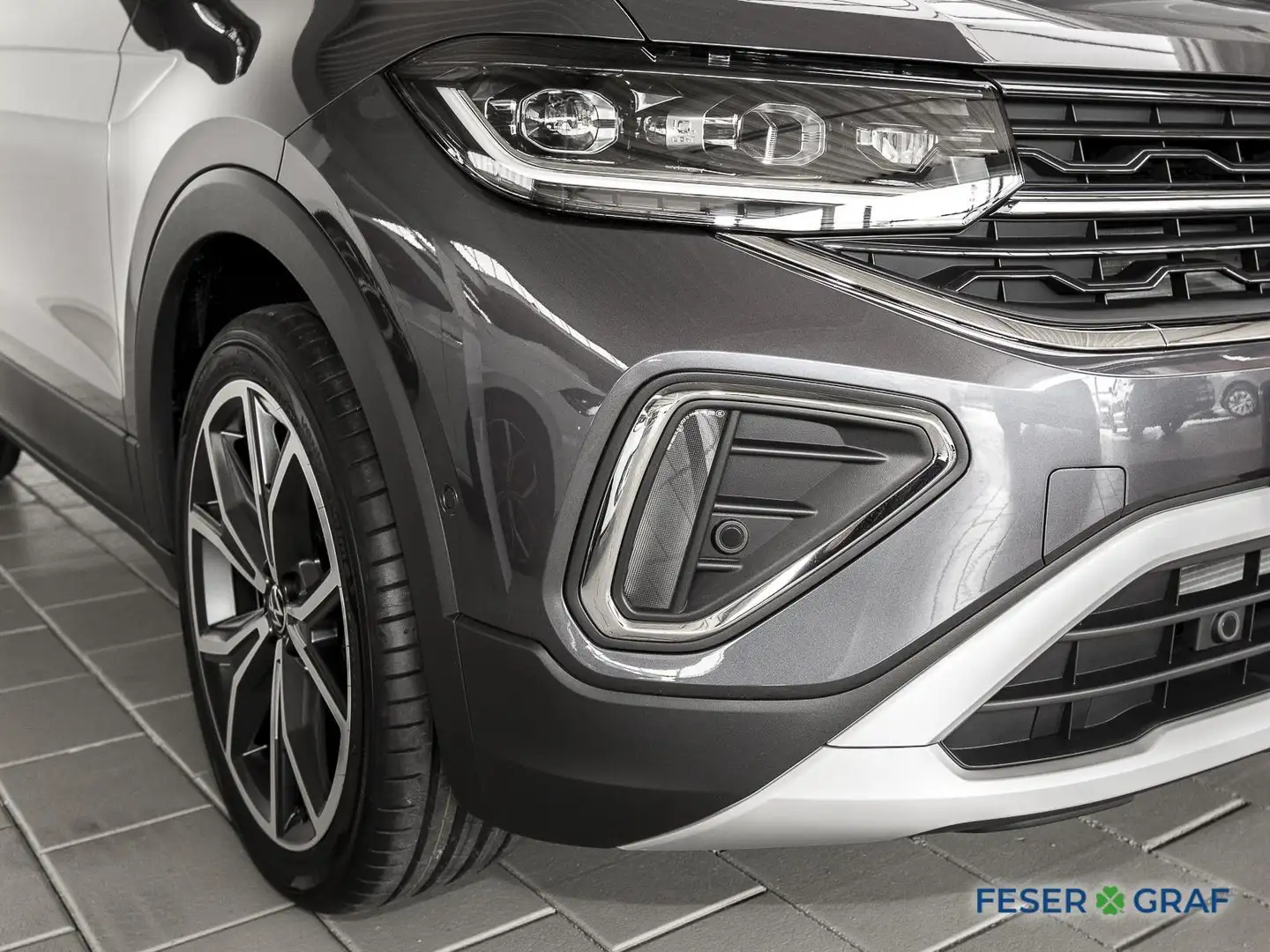 Volkswagen T-Cross Style 1.0 TSI DSG R-Kamera/ACC/Navi Grigio - 2