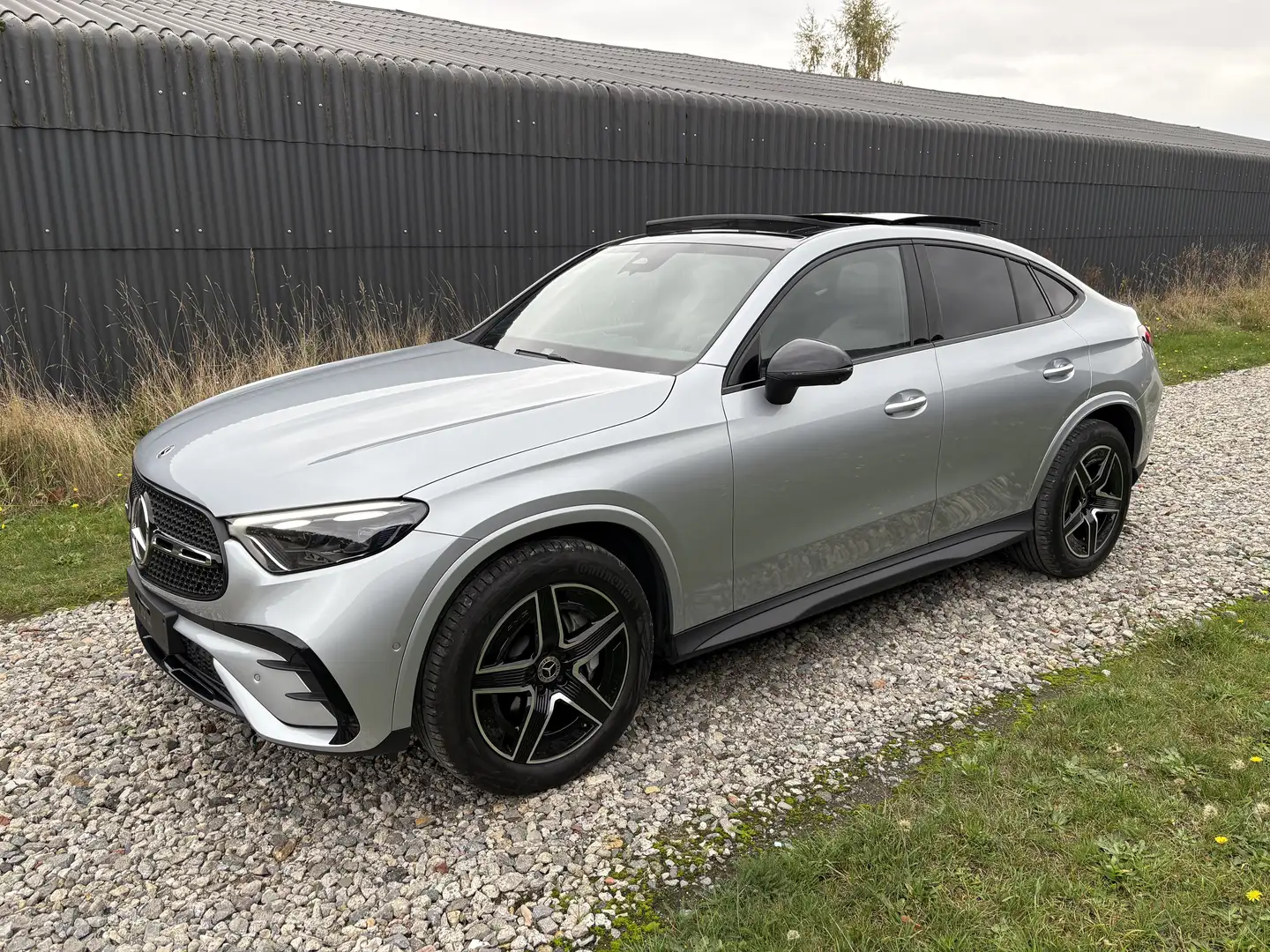 Mercedes-Benz GLC 220 COUPE*AMG LINE*TOIT PANO*PACK PREMIUM*GARANTIE ... Argent - 1