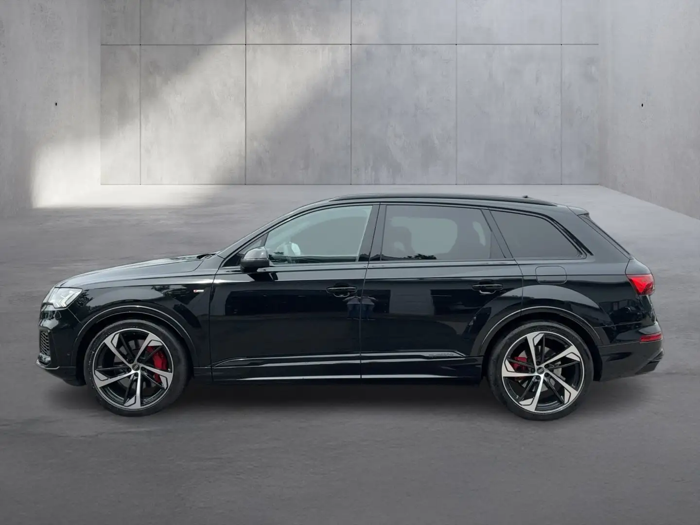 Audi Q7 60 TFSI e quattro S line Schwarz - 2