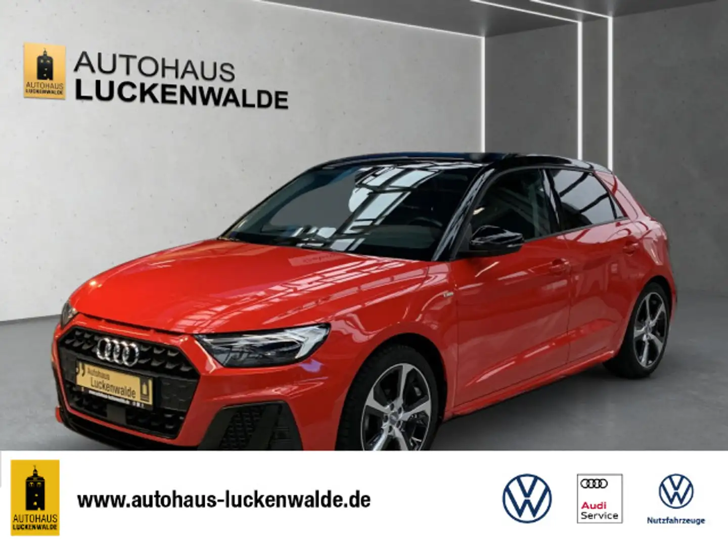 Audi A1 25 TFSI S line *GRA*Opt.-Schwarz* Rosso - 1