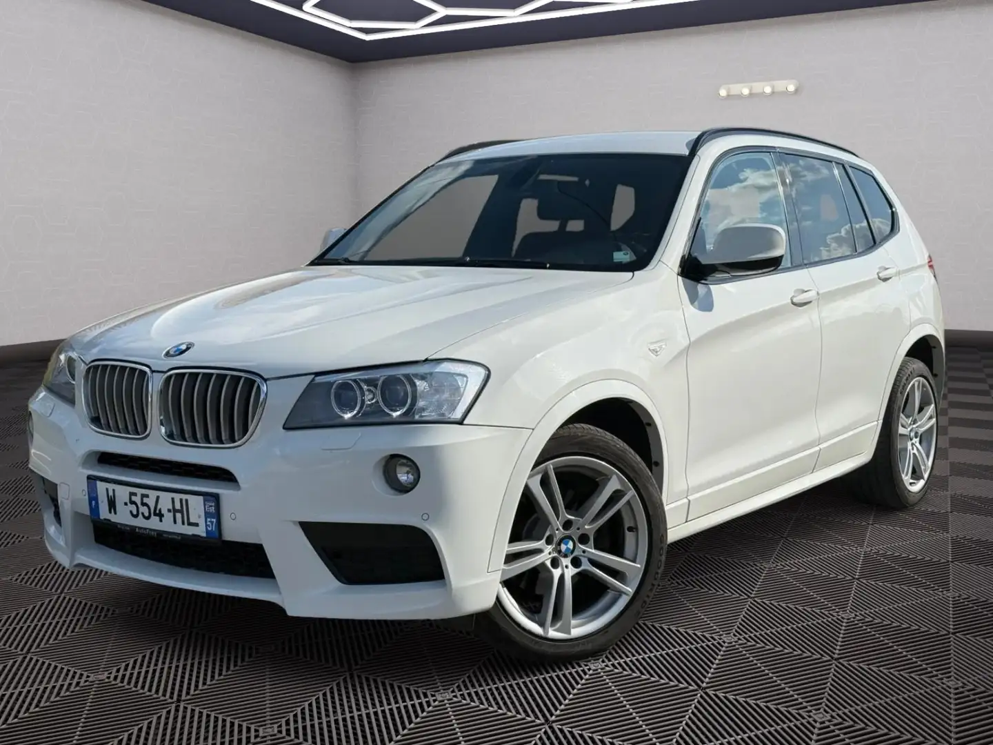 BMW X3 xDrive 20d Exclusive Steptronic Blanc - 1
