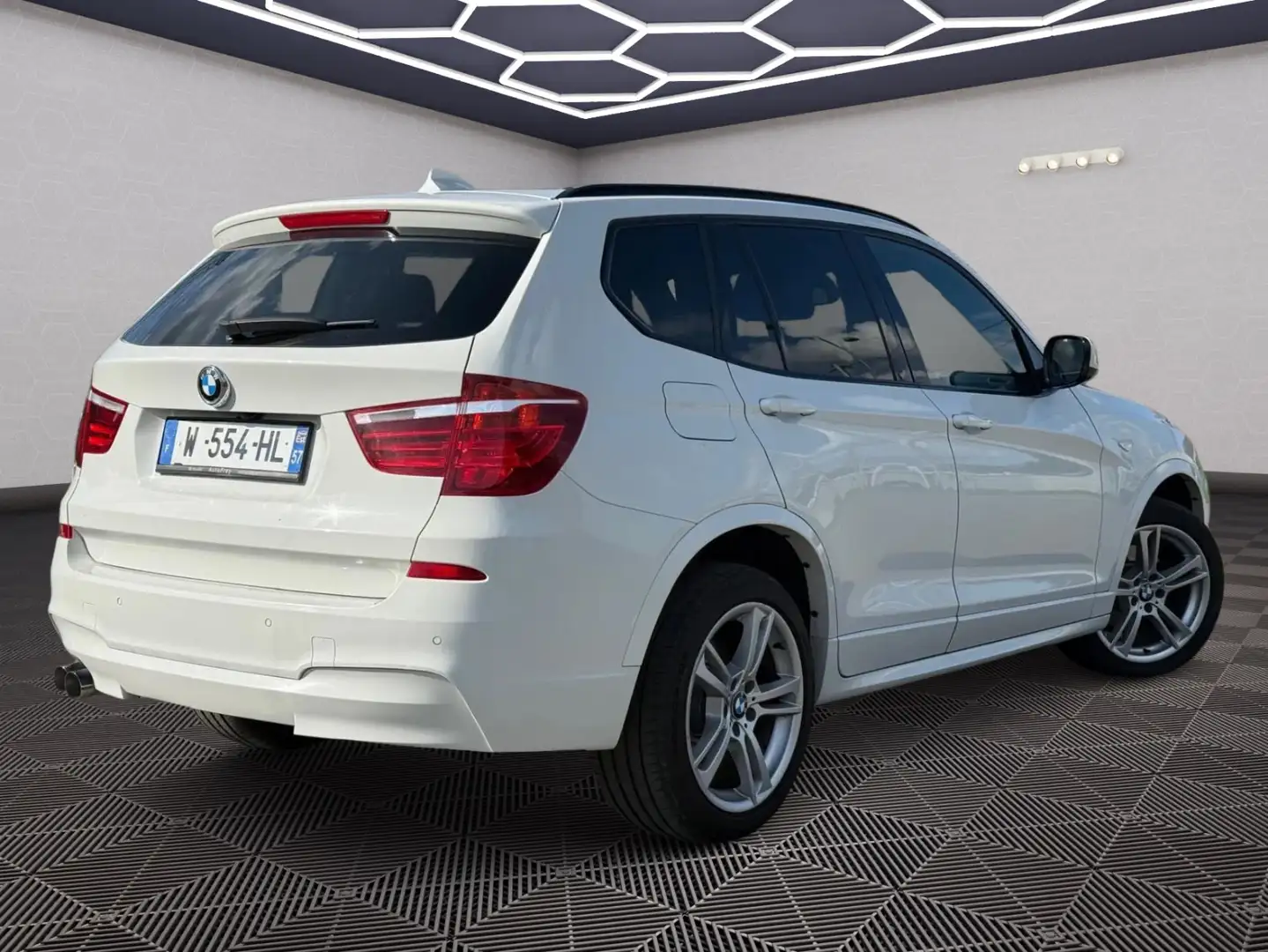BMW X3 xDrive 20d Exclusive Steptronic Blanc - 2