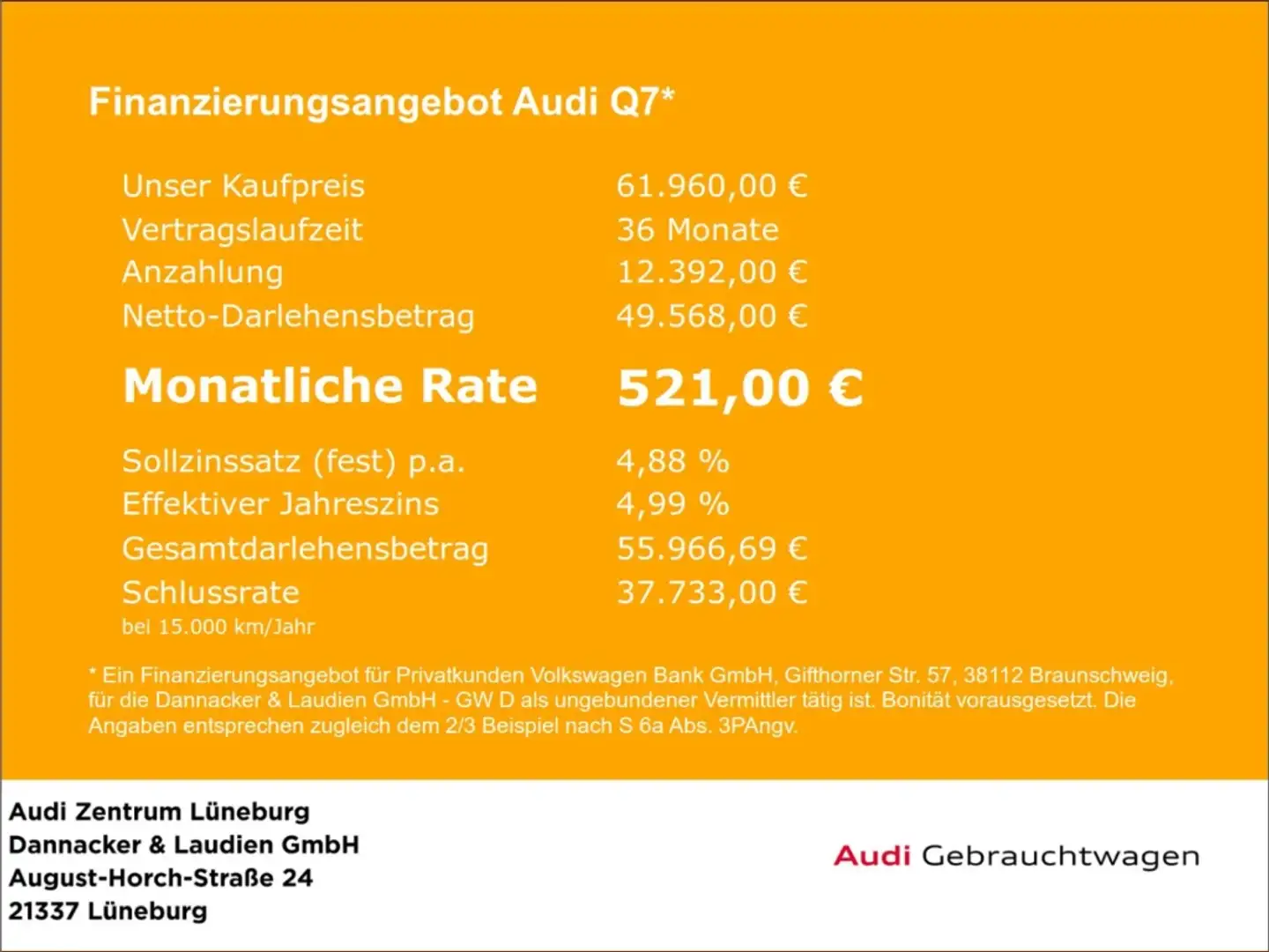 Audi Q7 competition plus 55 3.0 TFSI quattro Competition P Schwarz - 2