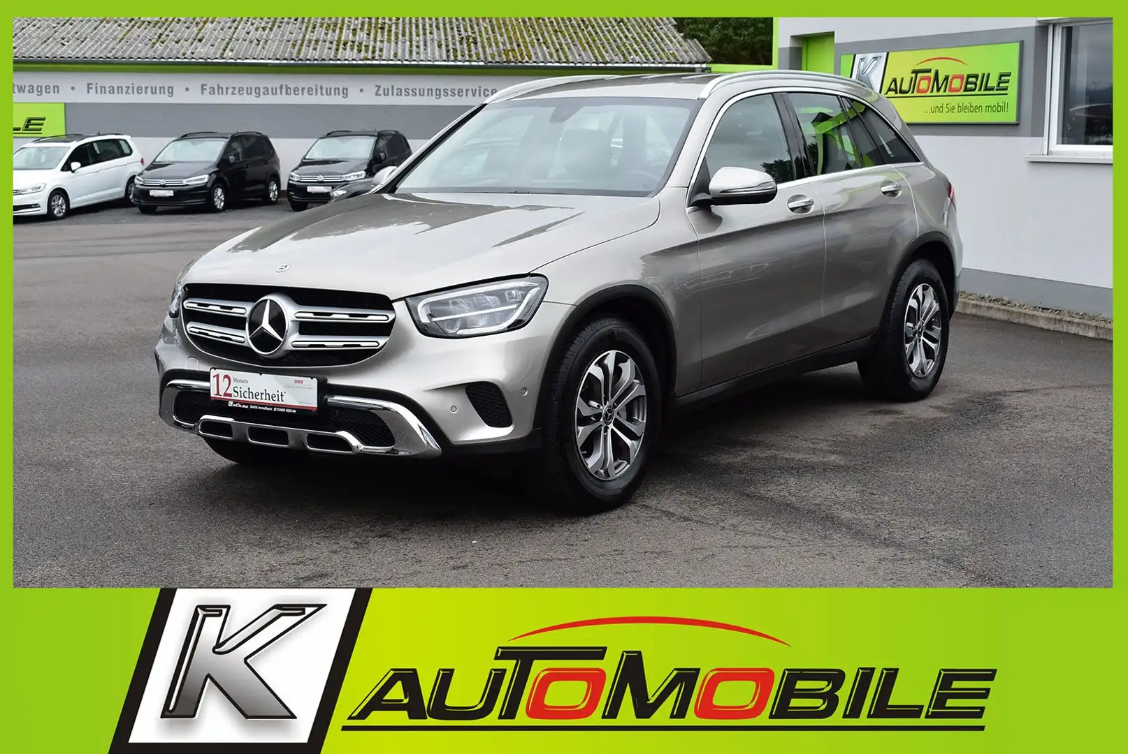 Mercedes-Benz GLC 220 d 4MATIC Off-Roader LED+Navi+DAB+Leder Argent - 1