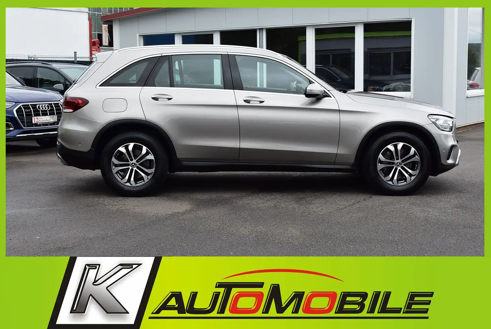 Mercedes-Benz GLC 220 d 4MATIC Off-Roader LED+Navi+DAB+Leder Argent - 2