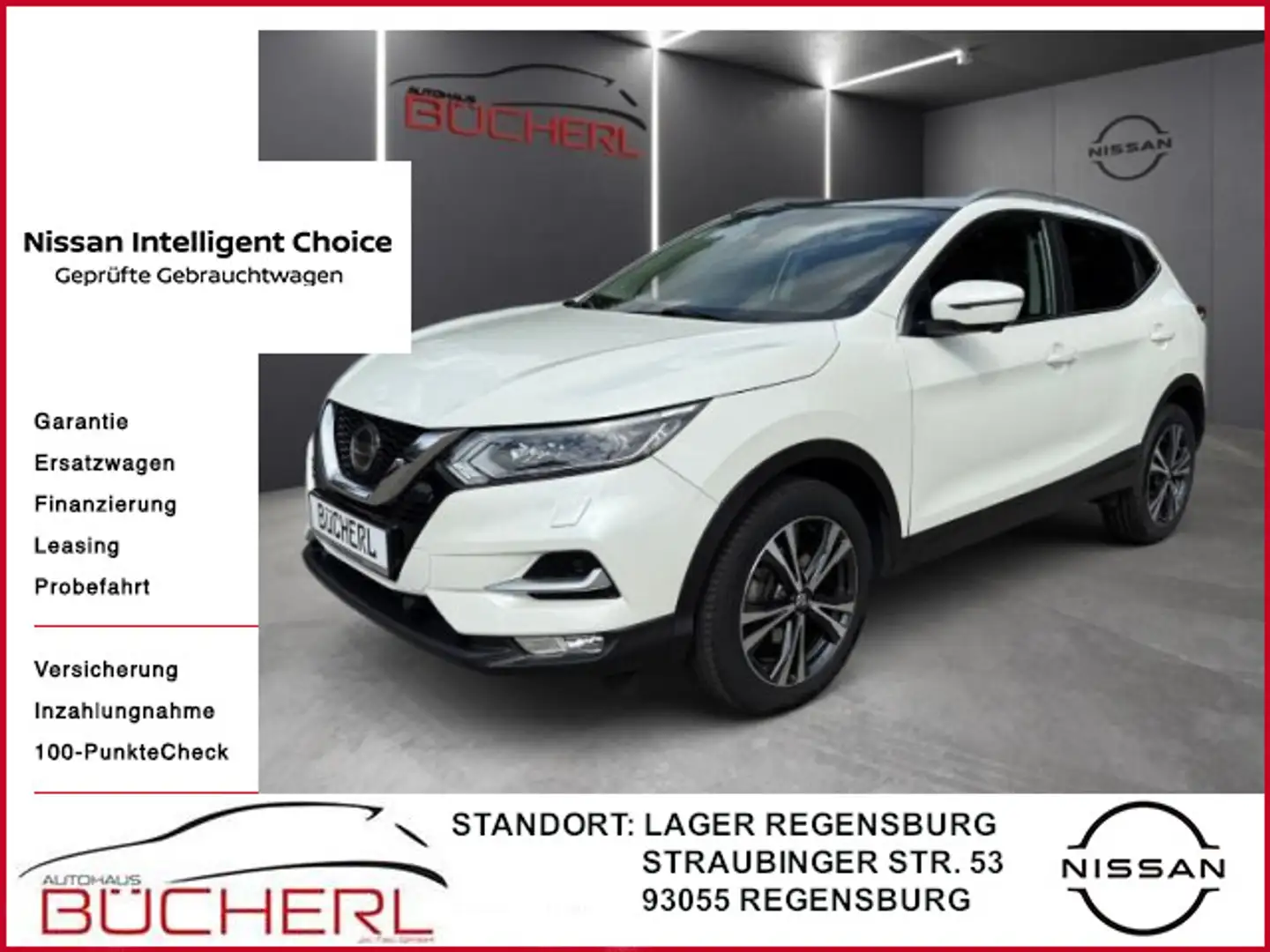 Nissan Qashqai N-Connecta, PANO, 360°-Kam., SHZ, LED Blanc - 1