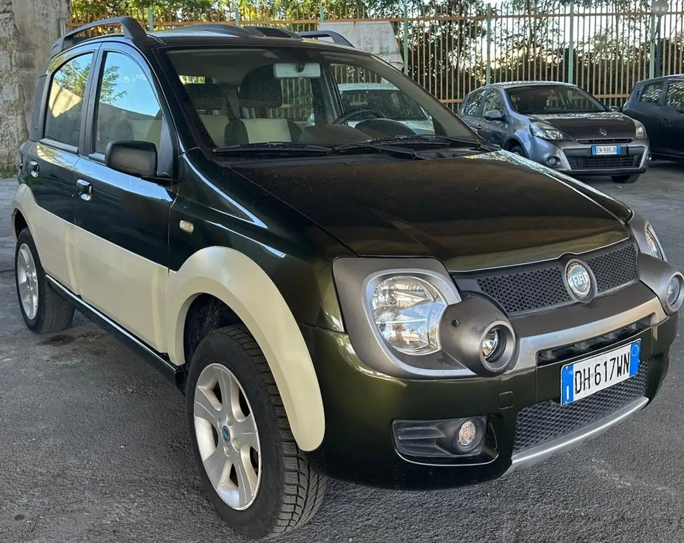 Fiat Panda Panda II 2003 1.3 mjt 16v Cross 4x4 Verde - 1