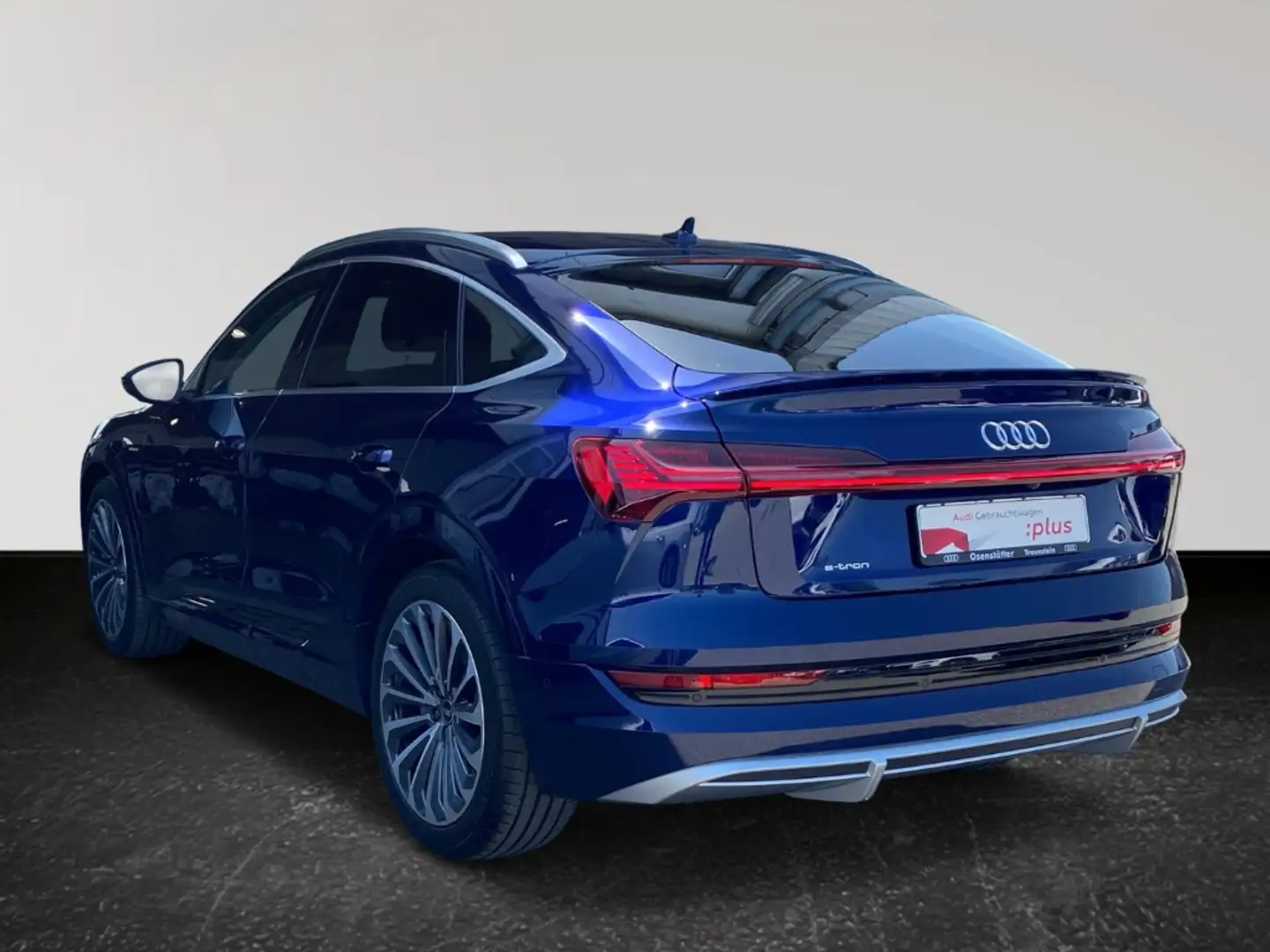 Audi e-tron Sportback 50 S-line qu AHK HuD LED Virtual Kamera Azul - 2