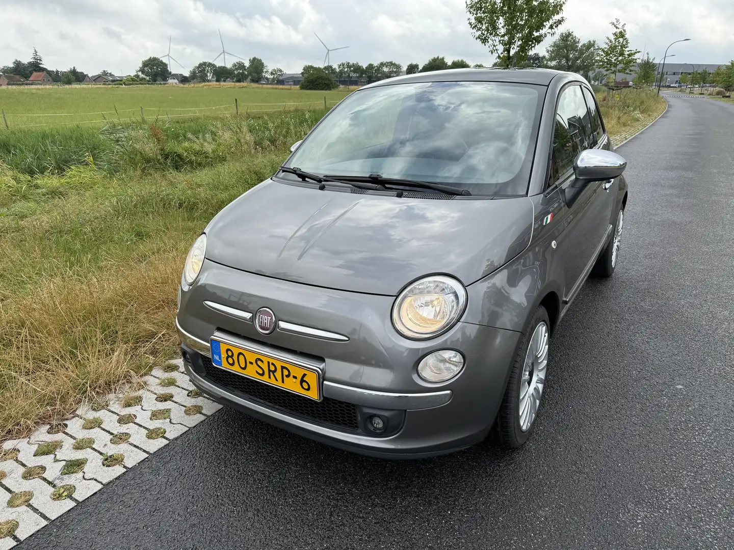 Fiat 500 1.2 Start&Stopp Lounge Grijs - 1