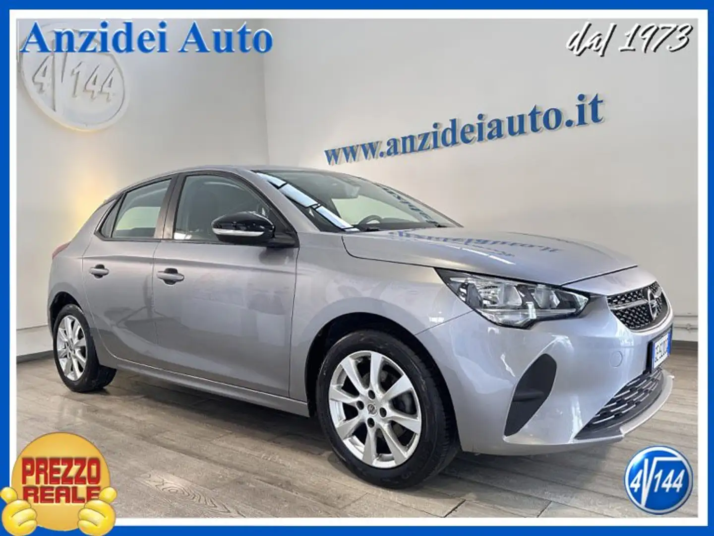 Opel Corsa 1.2 Edition 75 Cv Grigio - 1