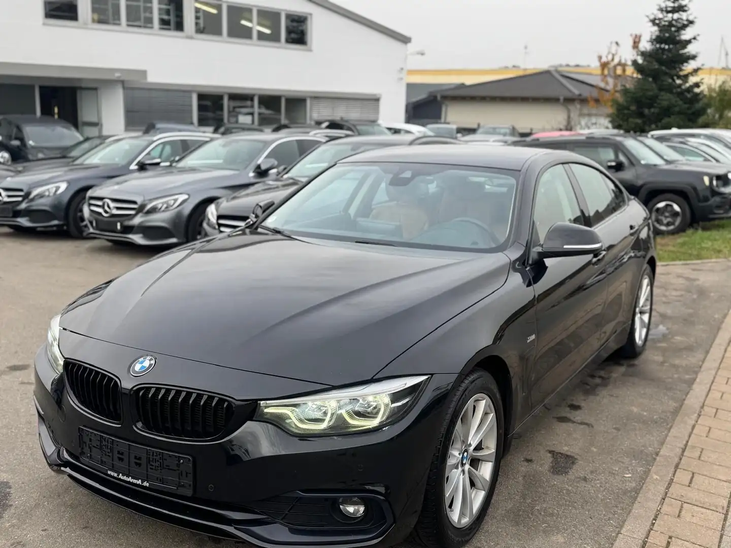 BMW 420 4 Gran Coupe 420 d Sport Line*NEU*TÜV* Noir - 1