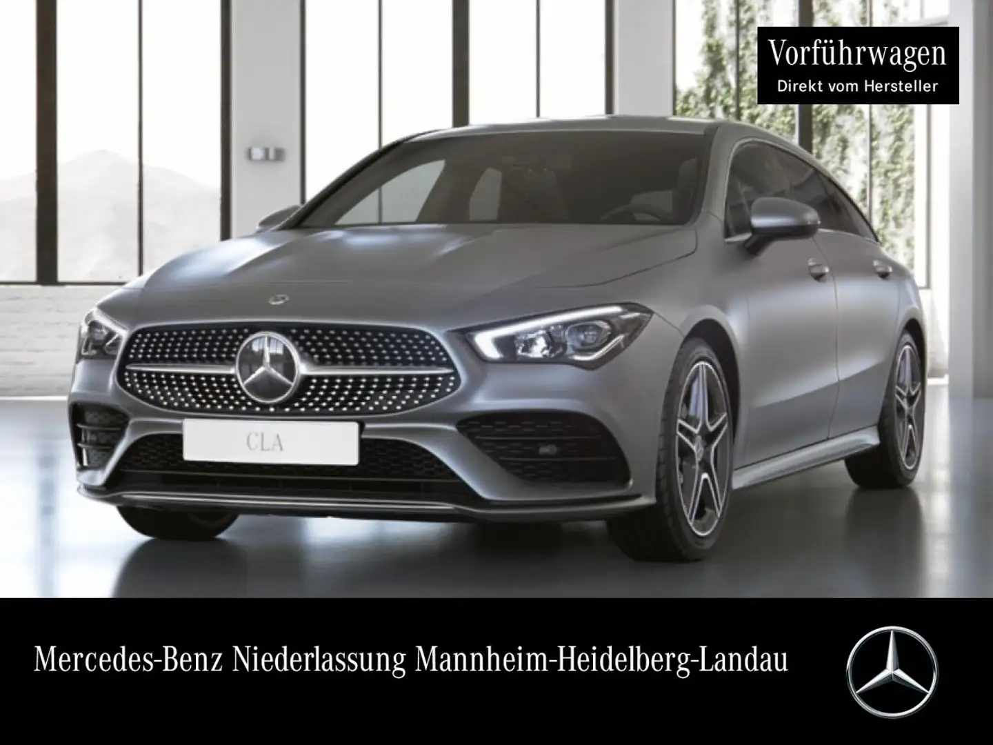 Mercedes-Benz CLA 200 d AMG+AHK+LED+KAMERA+8G Grigio - 1