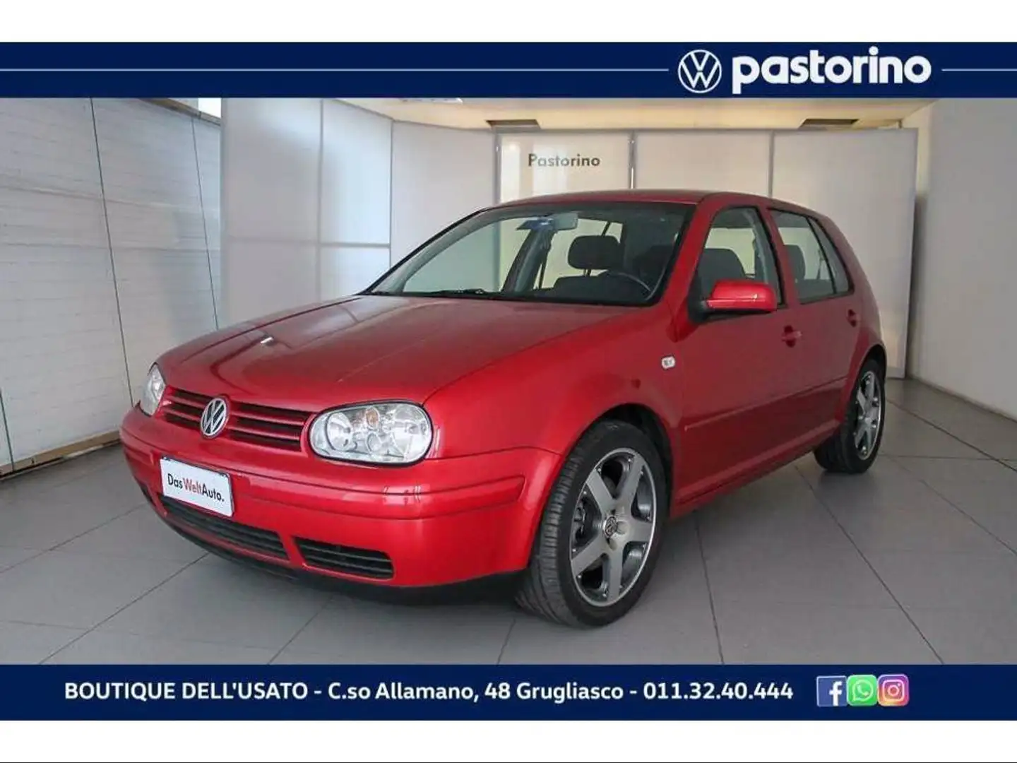Volkswagen Golf GTI 1.8 turbo 20V 5p. Rouge - 1