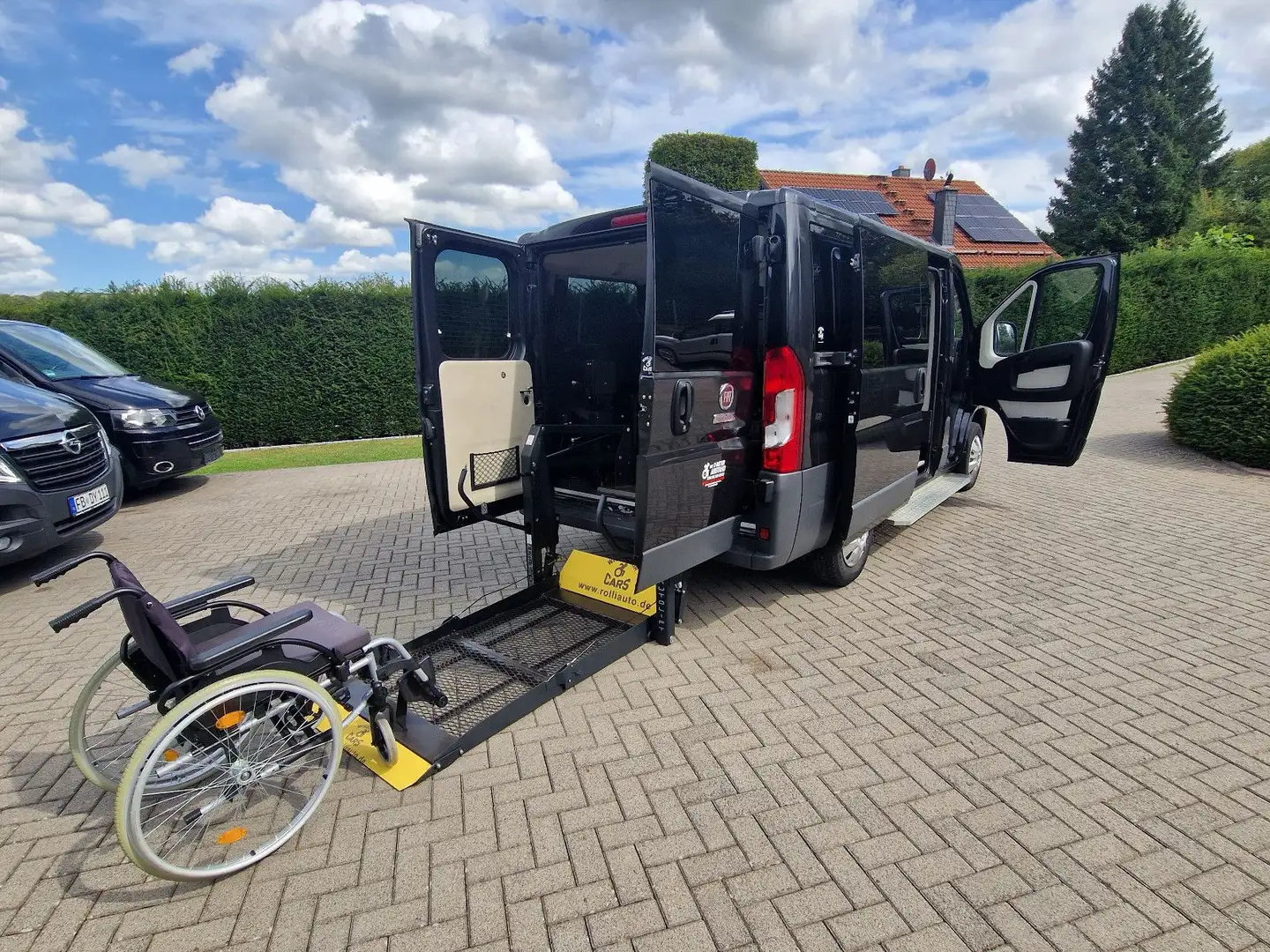 Fiat Ducato 130, L1H1*Behindertengerecht*Selbstf*Klima Blau - 2