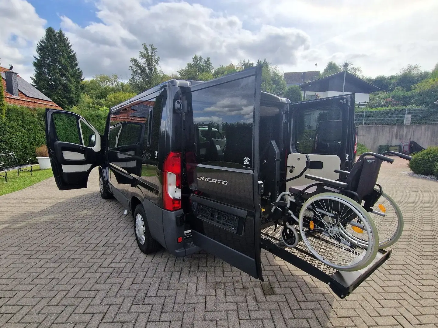 Fiat Ducato 130, L1H1*Behindertengerecht*Selbstf*Klima Blau - 1