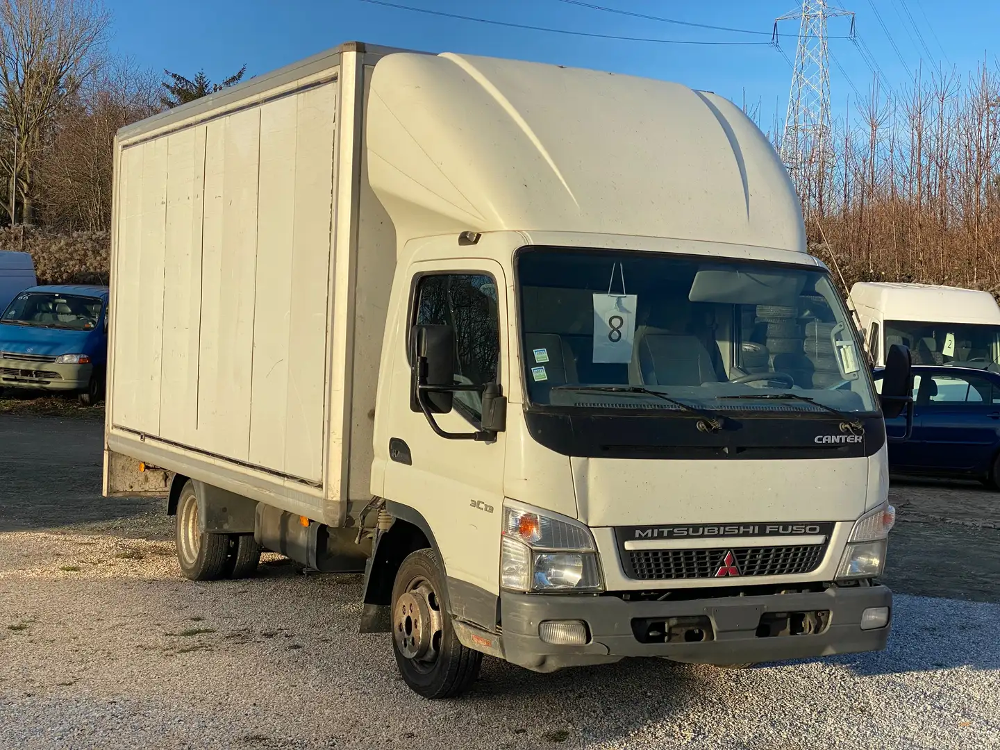 Mitsubishi Canter CAMIONNETTE Wit - 2