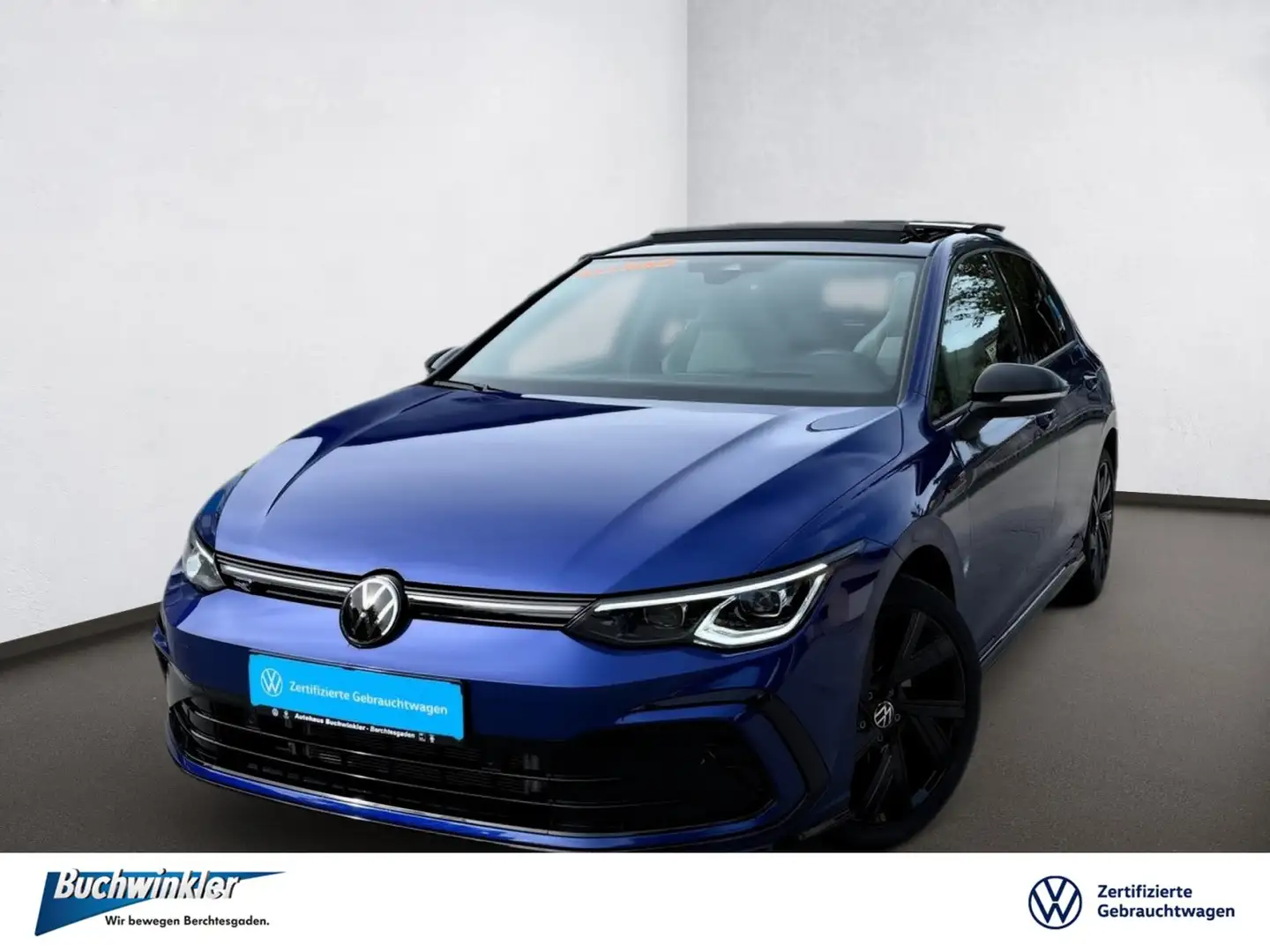 Volkswagen Golf Golf VIII 2.0 TSI R-Line 4Motion*PANODACH*AHK*LEDE Blau - 1