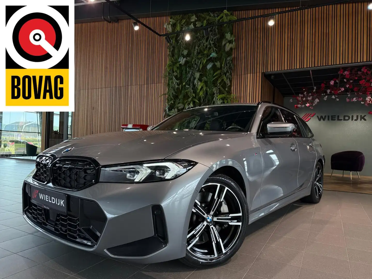BMW 330 3-serie Touring 330i M-sport Shadowline Grau - 1
