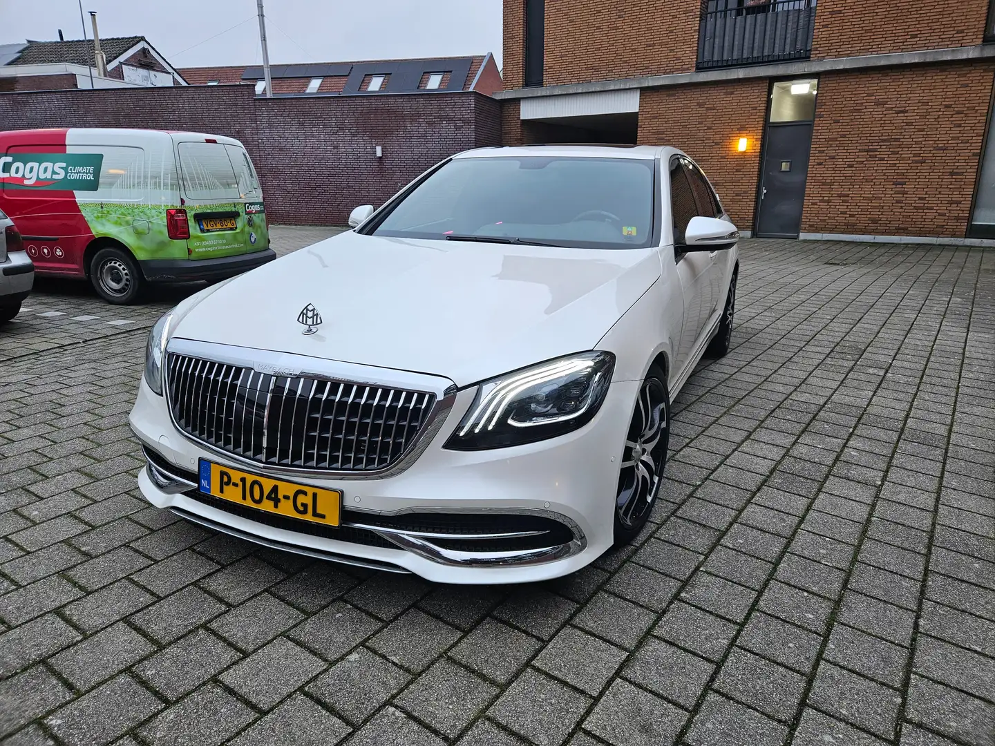 Mercedes-Benz S 350 S350 Maybach uitvoering White - 1