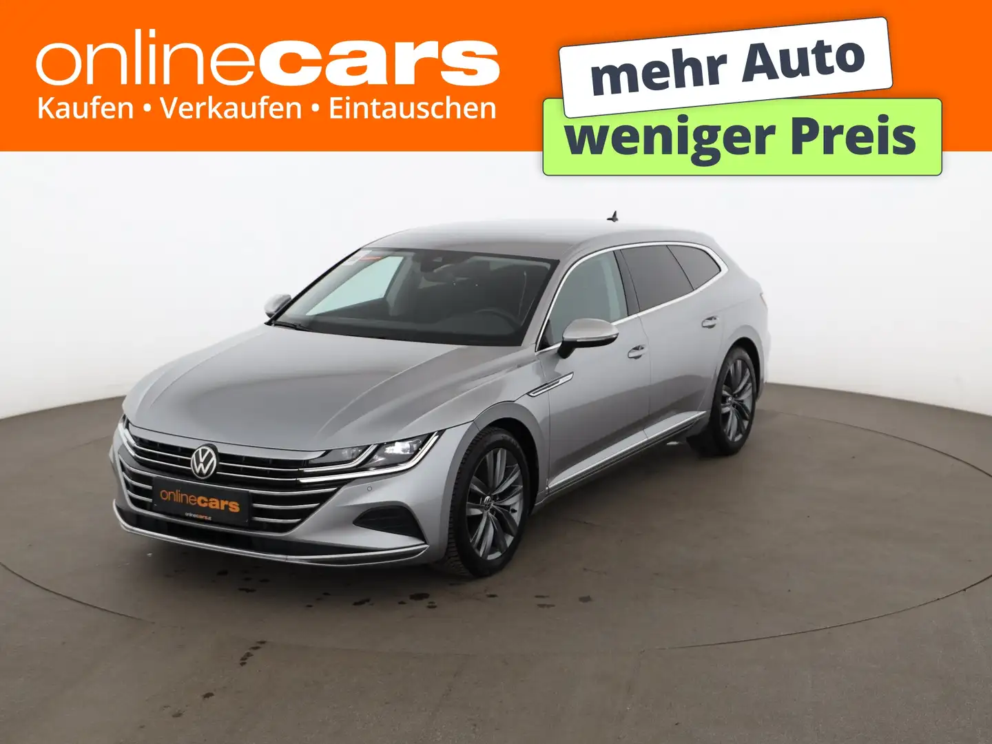 Volkswagen Arteon SB 2.0 TDI Elegance Aut LED RADAR NAVI Silber - 1